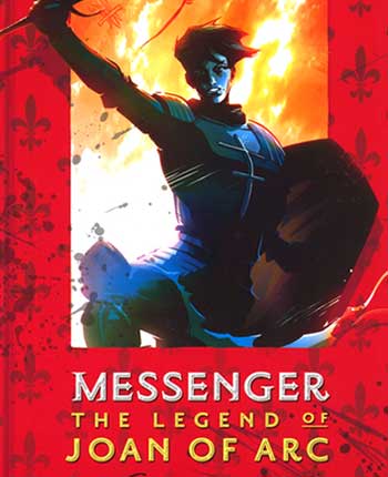 Messenger – Joan of Arc graphic novel illustrated by Sam Hart