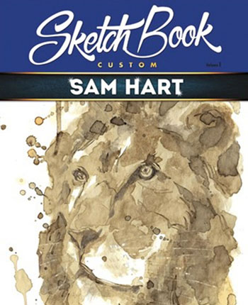 Sam Hart's Custom Sketchbook